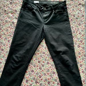 Gap 1969 black skinny jeans